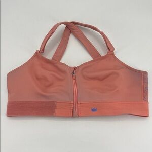 Shefit coral blue ultimate fit sports bra size 3luxe